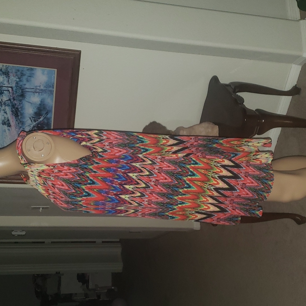 Prelude Xl Multicolored Zigzag Pattern Shift Sun … - image 3